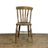 M-6568 Antique Set of Six Antique Kitchen Chairs (5)