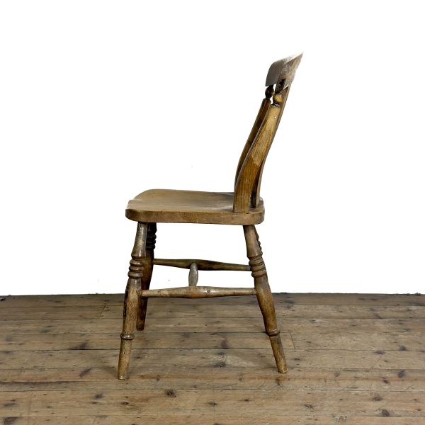 M-6568 Antique Set of Six Antique Kitchen Chairs (6)