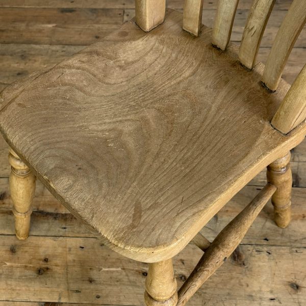 M-6568 Antique Set of Six Antique Kitchen Chairs (8)