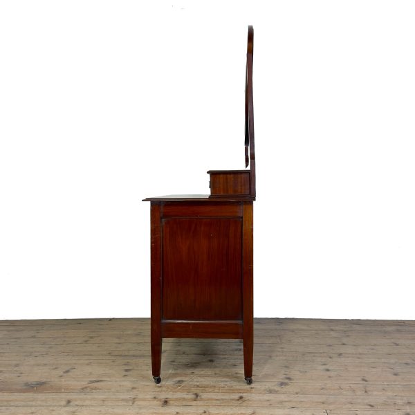 M-6665 Antique Edwardian Mahogany Dressing Table (2)
