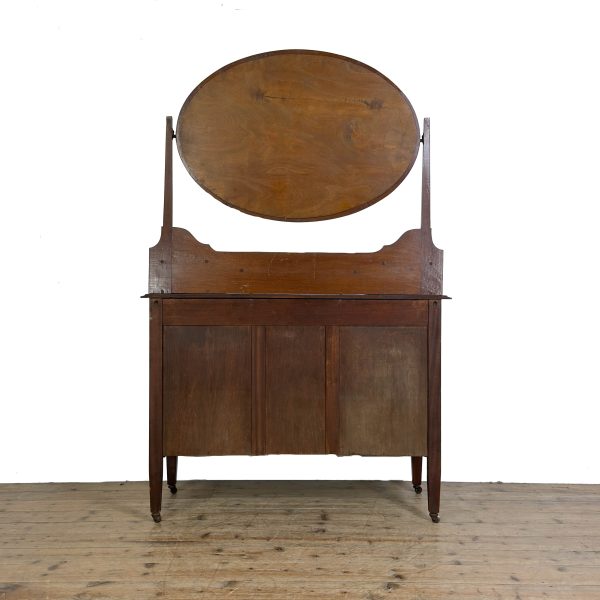 M-6665 Antique Edwardian Mahogany Dressing Table (5)