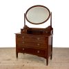 M-6665 Antique Edwardian Mahogany Dressing Table (7)