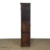 M-6772 Antique Oak Panelled Hall Cupboard (4)