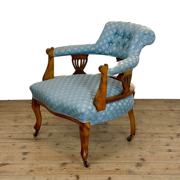 M-6798 Antique Edwardian Mahogany Armchair (2)