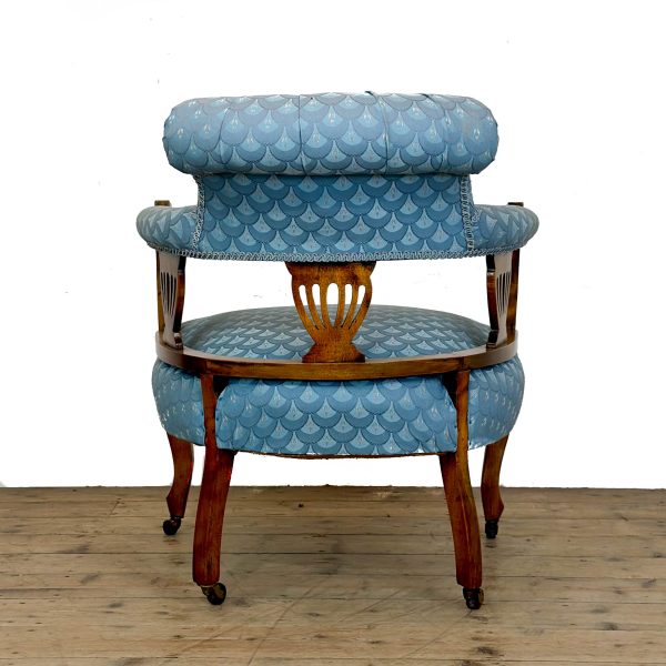 M-6798 Antique Edwardian Mahogany Armchair (3)