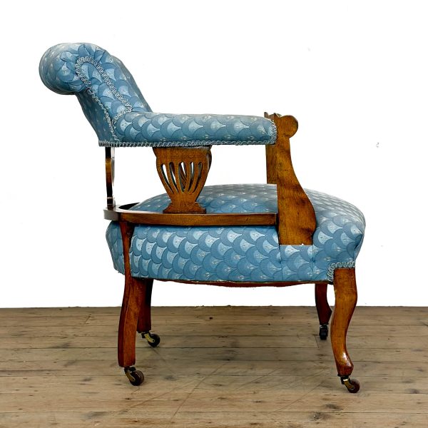 M-6798 Antique Edwardian Mahogany Armchair (5)