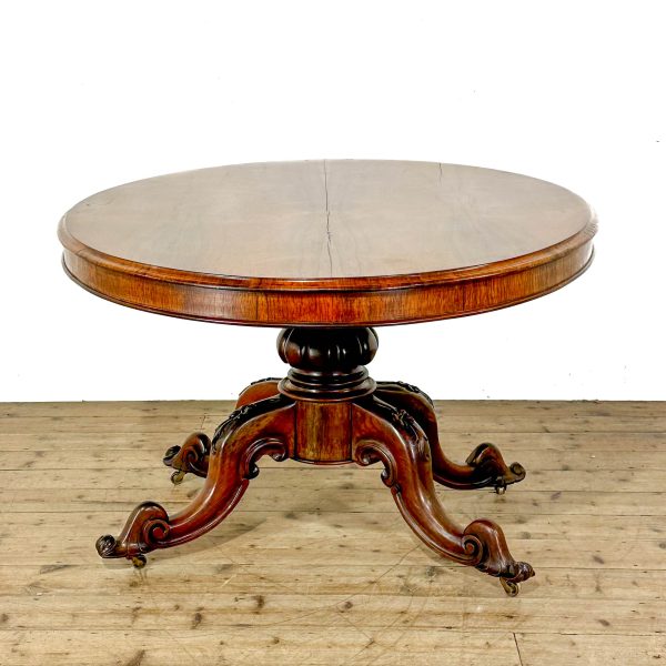 M-6833 Antique 19th Century Rosewood Loo Table (10)