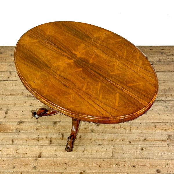 M-6833 Antique 19th Century Rosewood Loo Table (6)