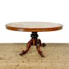 M-6833 Antique 19th Century Rosewood Loo Table (9)