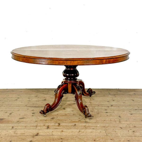 M-6833 Antique 19th Century Rosewood Loo Table (9)