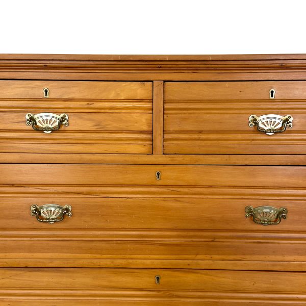 M-6835 Antique Edwardian Chest of Drawers (1)