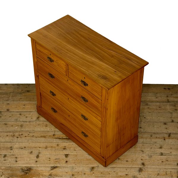 M-6835 Antique Edwardian Chest of Drawers (5)
