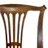 M-6848 Antique Set of Six Oak Dining Chairs (1)