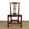 M-6848 Antique Set of Six Oak Dining Chairs (4)