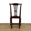 M-6848 Antique Set of Six Oak Dining Chairs (7)