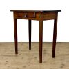 M-6849 Antique Small Oak Side Table (2)