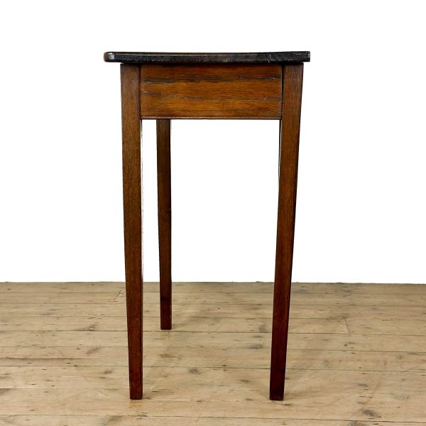 M-6849 Antique Small Oak Side Table (4)