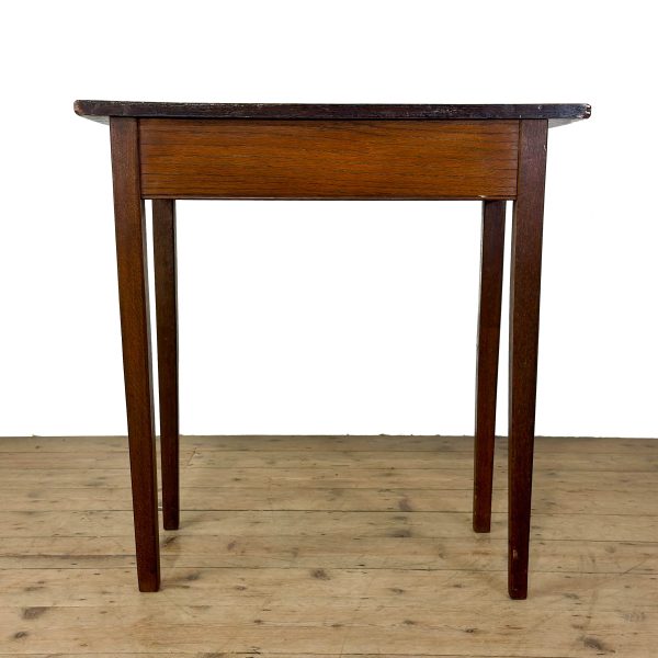 M-6849 Antique Small Oak Side Table (4)