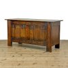 M-6860 Late 20th Century Oak Coffer (2)