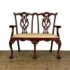 M-6864 Vintage Reproduction Chippendale Style Settee (2)