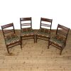 M-6869 Antique Set of Four Late 19th Century Dining Chairs (3)