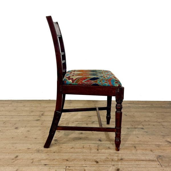 M-6869 Antique Set of Four Late 19th Century Dining Chairs (9)
