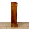 M-6877 Antique Walnut Inlaid Pier Cabinet (10)