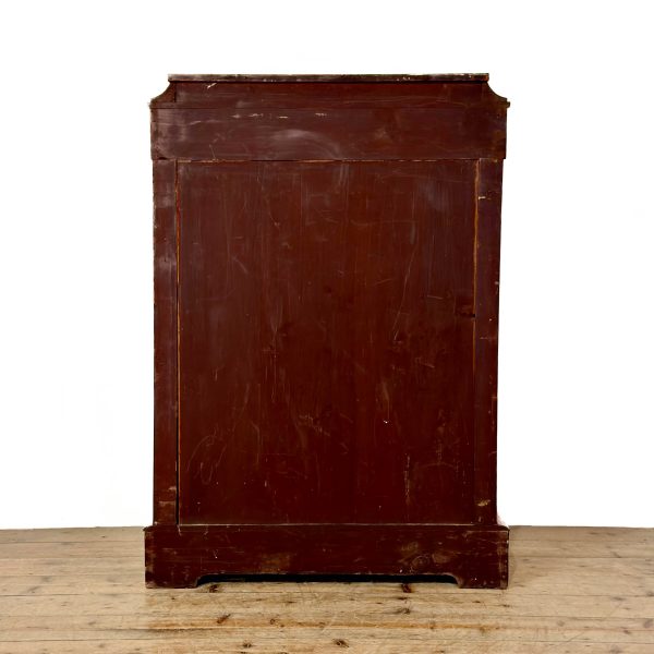 M-6877 Antique Walnut Inlaid Pier Cabinet (9)