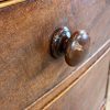 M-6878 Antique Mahogany Bow Front Chest of Drawers (10)
