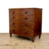 M-6878 Antique Mahogany Bow Front Chest of Drawers (3)