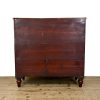 M-6878 Antique Mahogany Bow Front Chest of Drawers (7)