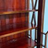 M-6880 Antique Inlaid Mahogany Display Cabinet (6)
