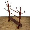 M-6887 Antique Victorian Mahogany Hall Stand (6)