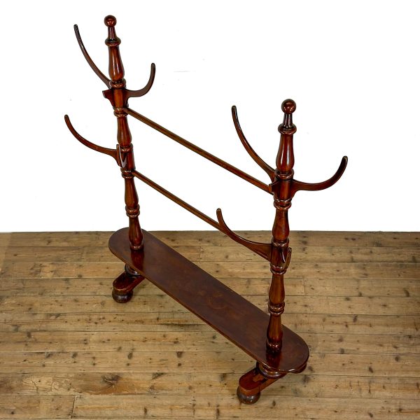 M-6887 Antique Victorian Mahogany Hall Stand (6)