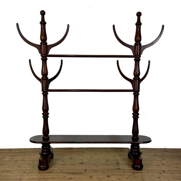 M-6887 Antique Victorian Mahogany Hall Stand (9)