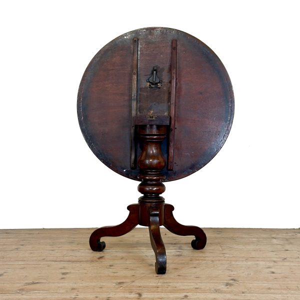 M-6889 Antique Georgian Mahogany Tilt Top Table (6)