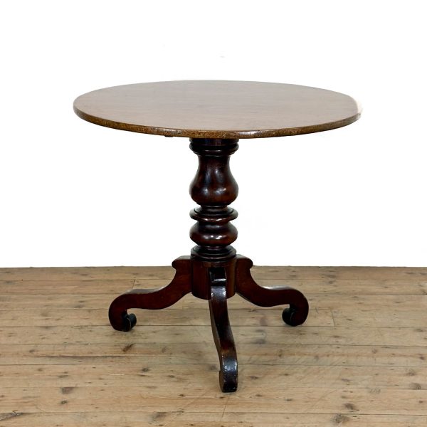 M-6889 Antique Georgian Mahogany Tilt Top Table (8)