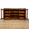 M-6892 Antique Victorian Walnut Breakfront Bookcase (2)