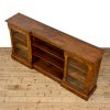 M-6892 Antique Victorian Walnut Breakfront Bookcase (5)