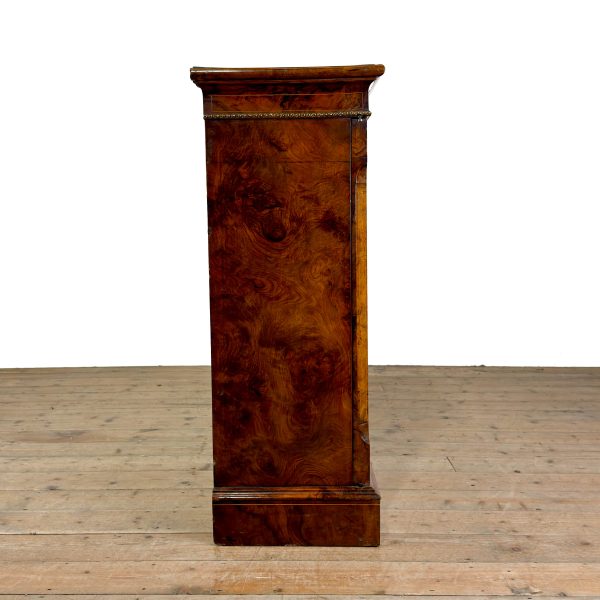 M-6892 Antique Victorian Walnut Breakfront Bookcase (9)
