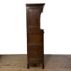 M-6910 Antique 18th Century Welsh Oak Cwpwrdd Deuddarn (6)