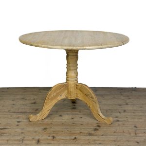 Vintage Pine Circular Kitchen Table