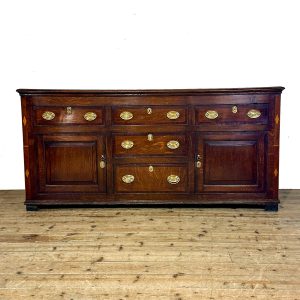 M-6364B Antique Georgian Oak Dresser Base 1