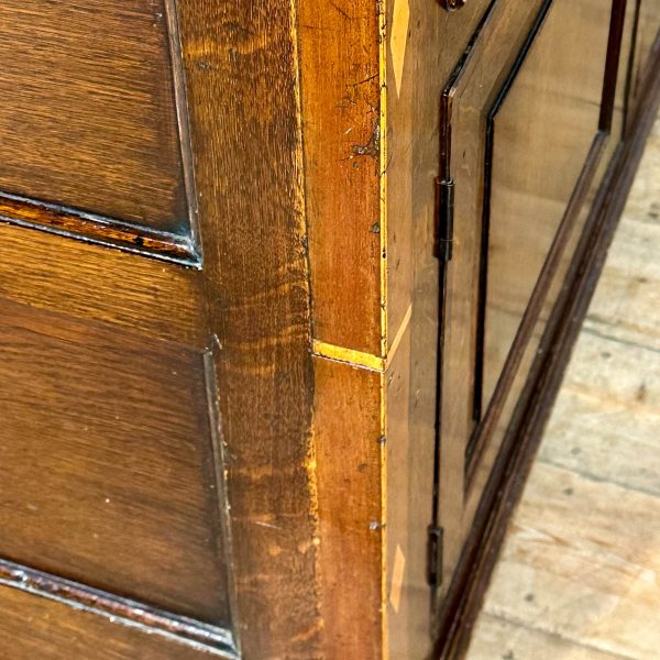 M-6364B Antique Georgian Oak Dresser Base 7