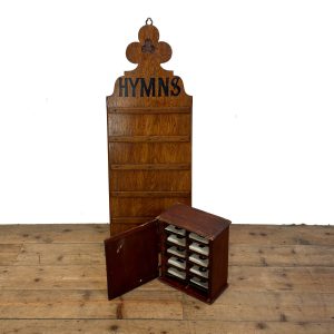 M-6857 Antique Church Hymn Board 3