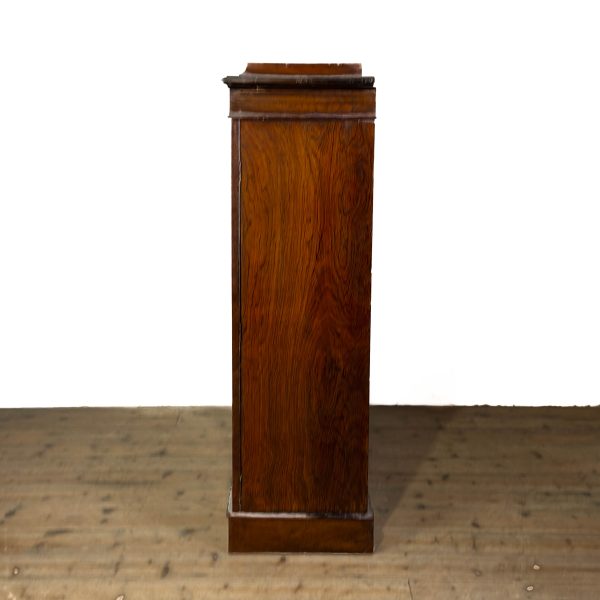 M-6697 Antique Edwardian Mahogany Display Cabinet 2