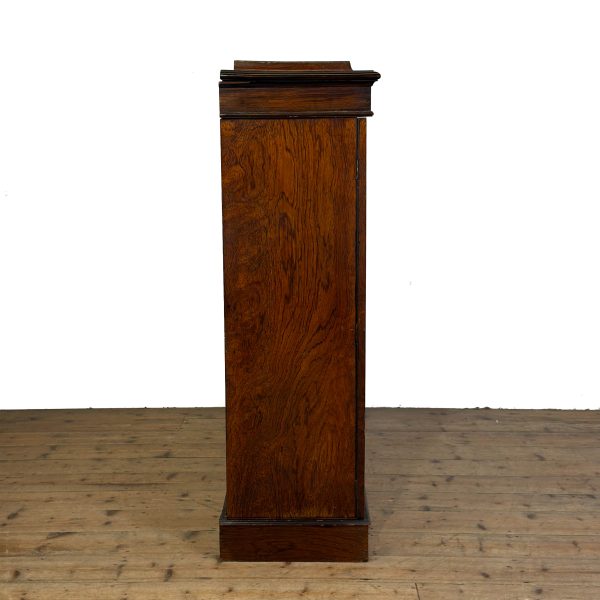 M-6697 Antique Edwardian Mahogany Display Cabinet 4