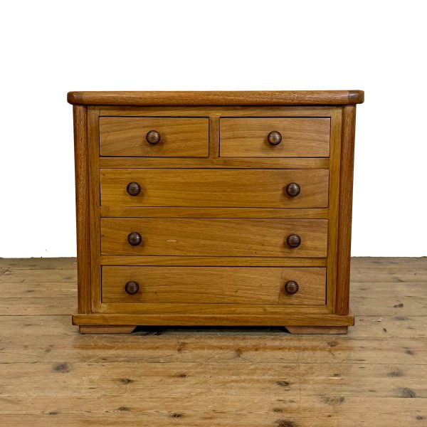M-6937 Reclaimed Small Pine Bank of Drawers