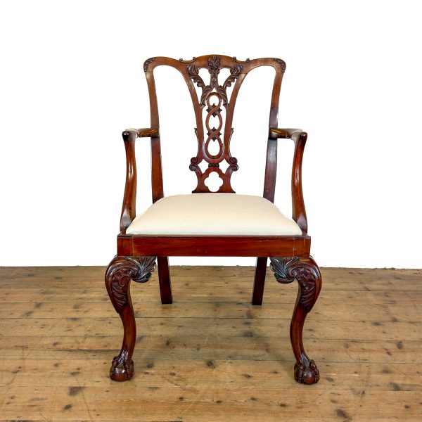 M-6872 Set of Ten Chippendale Style Dining Chairs 5