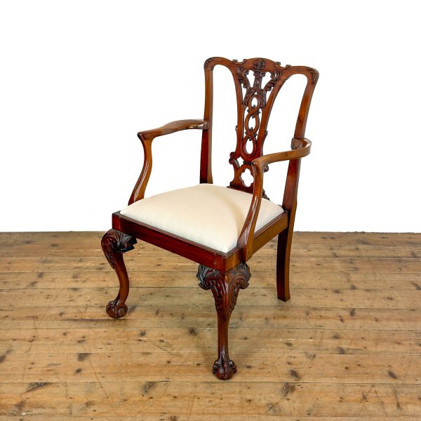 M-6872 Set of Ten Chippendale Style Dining Chairs 4